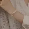 Pulsera de Perlas Pequeñas Ultra Fina y Elegante para Mujer, Pulsera Exquisita de Lujo Ligero de Nicho Estilo Francés, Nueva Pulsera de Verano 2025 para Mujer