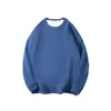 Moletom Redondo de Coral Fleece 300g para Homens e Mulheres Marca Tendência Solto Casual Top Estilo Americano Pulôver Camada Base Plus Veludo