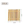 Plato decorativo de material japonés, sashimi, hilera de bambú, valla de bambú, decoraciones para platos de barbacoa japoneses, accesorios para poses de mariscos