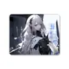 Alfombrilla de ratón pequeña para uso en la oficina para chicas con buen aspecto, tamaño mediano, personalización bidimensional de anime, venta al por mayor, alfombrilla de ordenador bonita