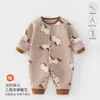 Macacão de Bebê Tipo a Outono e Inverno Roupas de Bebê Acolchoado de Três Camadas Quente Sem Ossos Roupas de Bebê Roupas Infantis de Anyang
