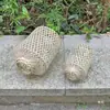 Novas lanternas de bambu podem ser usadas como lanternas altas, iluminação em gaiola de bambu, decorações puramente tecidas à mão para feriados, casamentos e casa