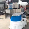 Granulador de anillo para serrín de madera, paja, cáscara de arroz, máquina peletizadora de combustible de biomasa, línea de producción completa