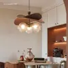 2026 Nueva Lámpara Colgante Estilo Vintage Francés para Comedor Dormitorio Estudio Retro Frijol Mágico Luz Principal Mesa de Comedor Luz de Ambiente