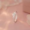 Anillo Yong Cheng de Plata S999 Rosa Dulce Estilo Han Feng Elegante Nicho Fresco Literario Decoración Suave para la Mano