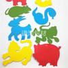 Materiales hechos a mano para jardín de infantes, mundo submarino impreso en EVA con pegatinas adhesivas de animales marinos, juguetes creativos para niños
