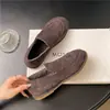 Mocassins slip-on estilo Old Money para outono e inverno, acolchoados e forrados com fleece, sapatos baixos femininos 2026, de sola plana, quentes, novo estilo
