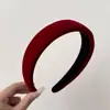 Diadema de Moda Transfronteriza Retro de Terciopelo con Ala Ancha, Diadema Alta, Accesorio Versátil para el Cabello para Salidas Diarias, Venta al por Mayor para Mujeres