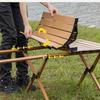 Mesa y Silla Plegable para Exterior Mesa Enrollable Tipo Huevo Mesa y Silla para Camping Portátil Mesa y Silla para Picnic para Camping Equipo de Mesa para Puesto