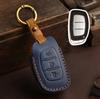 Adecuado para Juego de Llaves Beijing Hyundai Leading ix35 Langxing Name Figure ix25 Yuedong Rena Elantra Cuero Piel de Vaca