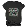Moda T-shirt feminina estilo Americano e Europeu eBay site independente Amazon gola redonda manga curta SEGUNDA LINHA