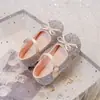 Zapatos de cuero para niñas estilo coreano con cristales, zapatos de la Princesa Alisa, elegantes y brillantes, zapatos pequeños estilo Chanel para niños para actuaciones