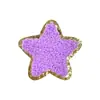 Estrellas Ricas Multielemento, Corazones, Arcoíris, Rayos, Flores, Pegatinas de Chenilla Autoadhesivas Multicolores DIY Listas para Usar