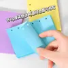 Envío Gratis Papel de Relleno A7 Colorido 6 Agujeros Engrosado Planificador Páginas Interiores DIY Recarga para Diario 50 Hojas por Paquete