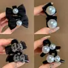 Pinza Negra Pequeña de Lazo para el Cabello de Princesa Tocado para Flequillo Lateral 2024 Nuevo Clip Pequeño Popular de Gama Alta
