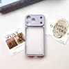 Se transforma en una Ventana Grande Dos en Uno en Segundos, Material de Funda para Teléfono Apple 17 Adecuado para iPhone 16 Pro Max, Transparente de Color Sólido