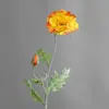 Flor de Amapola Simulada Amapola Amapola Flor Falsa Al Por Mayor Decoración del Hogar Amapola de Seda Rama de Plantación de Amapola Amapola Amapola