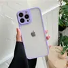Grosor de 0.38 mm para Funda de Teléfono Apple 13 Silicona Transparente iPhone 13Pro Cobertura Completa 12 Delgada Funda de TPU