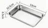 Estufa de Acero Inoxidable Rectangular Plegable para Aislamiento de Alcohol Calentamiento Calentador de Comida para Buffet de Amazon Transfronterizo