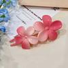 Horquilla de Flores Degradadas para Mujer Flequillo Lateral Pinza de Pico de Pato Tiara Dulce Linda Clip para Cabello Roto Horquilla