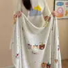 Lençol de Leite Fleece Espesso de Inverno Peça Única Dormitório Pessoa Solteira Lençol de Pelúcia Inverno Adicionado Fleece Fleece de Coral Cobertor Infantil