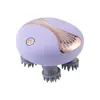 Mini Masajeador de Cabeza, Masajeador para Cuidado del Cuero Cabelludo, Pulpo Eléctrico para Spa de Cabeza, Garra Masajeadora de Doble Uso Seco y Húmedo