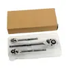 Nova Chave de Catraca de Soquete 1/2 Grande 3/8 Média 1/4 Chave Rápida Ferramentas de Reparo Automotivo Conjunto de 3 Peças