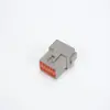 Arnés de cableado del conector Dechi DT04-2P enchufe conector impermeable 4/6/8p acoplamiento macho y hembra DT06-2S
