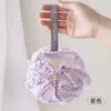Esponja de baño súper suave y de tamaño grande, diseño lindo y femenino, no suelta pelusa, adecuada para uso doméstico, para hombres y mujeres, para bañar y exfoliar, crea una espuma rica