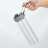 Nueva Taza Portátil con Tapa de Botón a Presión para Adultos y Estudiantes Botella de Agua de Plástico para Deportes Regalo Creativo Moda Taza Espacial Taza de Plástico