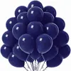 Balões de Aniversário Amazon 10 polegadas Conjunto de Balões de Cor Sólida Balões para Decoração de Feriado Balões Metálicos Foscos Maca