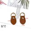 Novo atacado diy bagagem acessórios multi- cor de couro mão- costurado fivela par saco com acessórios fivela pendurada