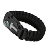 Pulseira Paracord 5 e 1 ao Ar Livre Multifuncional de Sobrevivência Aventura Selvagem Montanhismo Paracord Sete Núcleos Pulseira de Aterrissagem