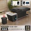 Cama de Lavagem de Cabelo com Armazenamento de Água para Terapia Capilar, Sem Necessidade de Abastecimento ou Drenagem de Água, Aquecedor de Água, Cama de Massagem Dedicada para Salões de Beleza e Barbearias