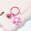 Nuevo Colgante Irregular de Girasol de Colores Dulces Accesorio DIY para Cadena de Teléfono Bolso Llavero