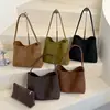 Nova Bolsa de Ombro Simples Casual Estilosa Fashionável Estilo Retrô Bolsa de Ombro Único Tendência para o Dia a Dia Bolsa de Axila