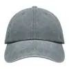 Boné de Baseball Vintage Lavado para Homens, Tendência de Outono Respirável Retro Versátil Cor Sólida Chapéu de Pai Boné com Aba ao Ar Livre Atacado