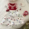 Conjunto de Petos Elegantes Timo para Bebé Niña Verano 2026 Nueva Moda para Niños y Bebés Niñas Moderno y a la Moda
