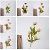 Sulia Viento Nocturno Amante Rosa INS Decoración del Hogar Transfronterizo Boda Artesanías al por Mayor Flores Artificiales Flores de Simulación Fabricante