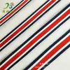 Punto de fábrica 100D grano denso cinta rayada tricolor poliéster cinta intercolor ropa tira lateral accesorios de equipaje