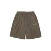Vestido Antigo 2025 Verão Novo Bolso com Zíper Externo Shorts de Ferramenta Marca Moderna Masculina Calças Soltas Respiráveis
