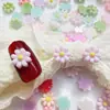 Novas Unhas Usáveis Estilo Coreano Doce Estilo Ins Versátil Mini Cor Sólida Nail Art Capa de Celular Acessórios de Resina Creme DIY