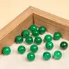 Fivela de Jade Natural Pérola Redonda de Jade de Alta Qualidade Botão para Cheongsam Traje Tang Pulseira Acessórios DIY