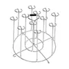 Freidora de Aire Parrilla Horno Doméstico Rejilla Colgante Acero Inoxidable 304 Parrilla Vertical para Barbacoa Rack para Brochetas