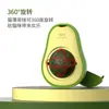 Pelota de hierba gatera aguacate lamiendo provocando gato moliendo dientes juguete para gato gatito resistente a mordidas limpieza alivio suministros para mascotas