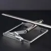 Soporte de máquina de corte engrosado, Soporte auxiliar para materiales largos, Soporte equilibrado, Soporte de rodillo ajustable, Plegable