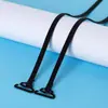 Alças Finas de Nylon de 5mm, Alças de Sutiã Substituíveis, Lindo Design de Costas Cruzadas, Podem Ser Usadas com Alças de Sutiã à Mostra