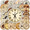 Compra directa transfronteriza de 56 pegatinas de relojes vintage para decorar cuadernos, fundas de teléfono, equipaje y botellas de agua