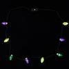 Colar Luminoso de Carnaval Cool Novo Contas de Abacaxi Led8 Luz Adereços de Festa Joias Luminosas