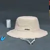 En stock Algodón Puro Lavado Sombrero de Pescador con Volantes Hyun-a Sombrero de Cubo para Mujer para Compras y Viajes Sombrero de Sol Personalizado de Moda